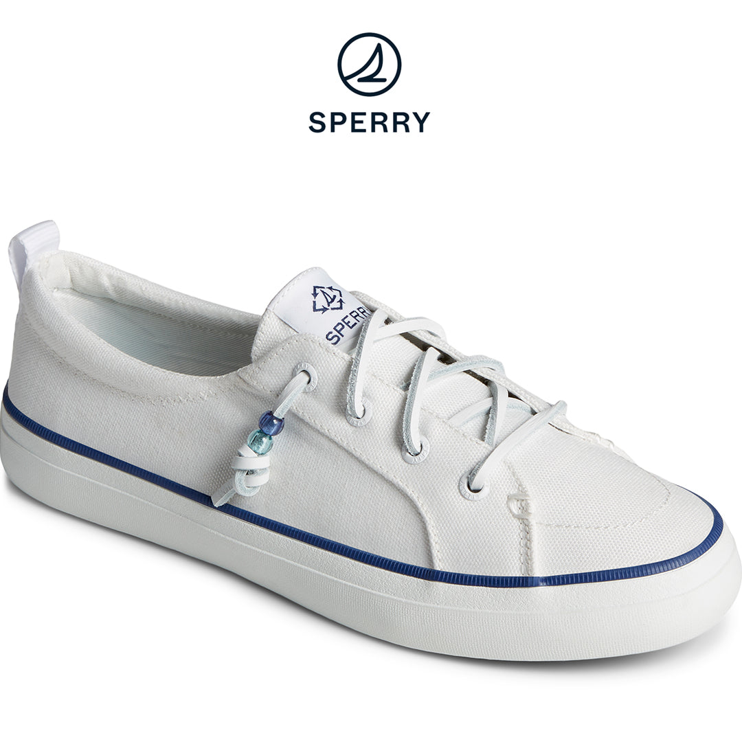Sperry Women's SeaCycled™ Crest Vibe Cosmo Sneaker White (STS88472)