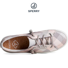 Load image into Gallery viewer, Women&#39;s SeaCycled™ Crest Vibe Gingham Sneaker Grey/Pink (STS88474)
