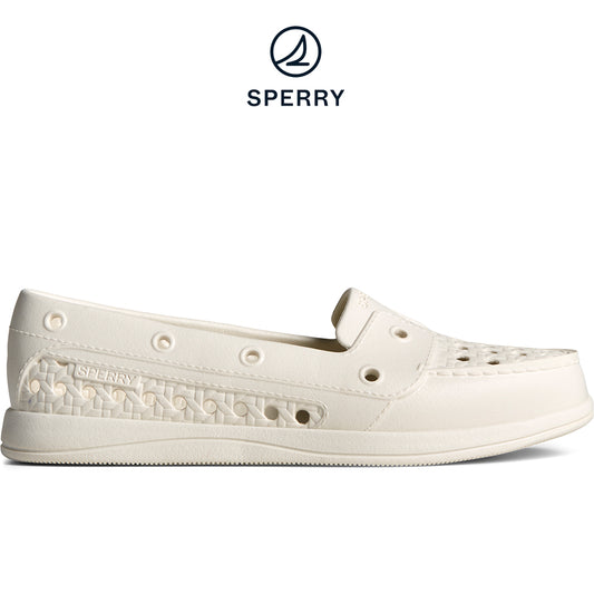 Sperry Women's Float Fish Boat Shoe Sandal White (STS88503)