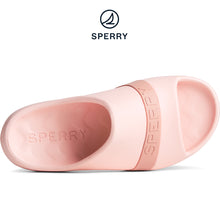 Load image into Gallery viewer, Sperry Women&#39;s Float Slide Logo Sandal Blush (STS88516)
