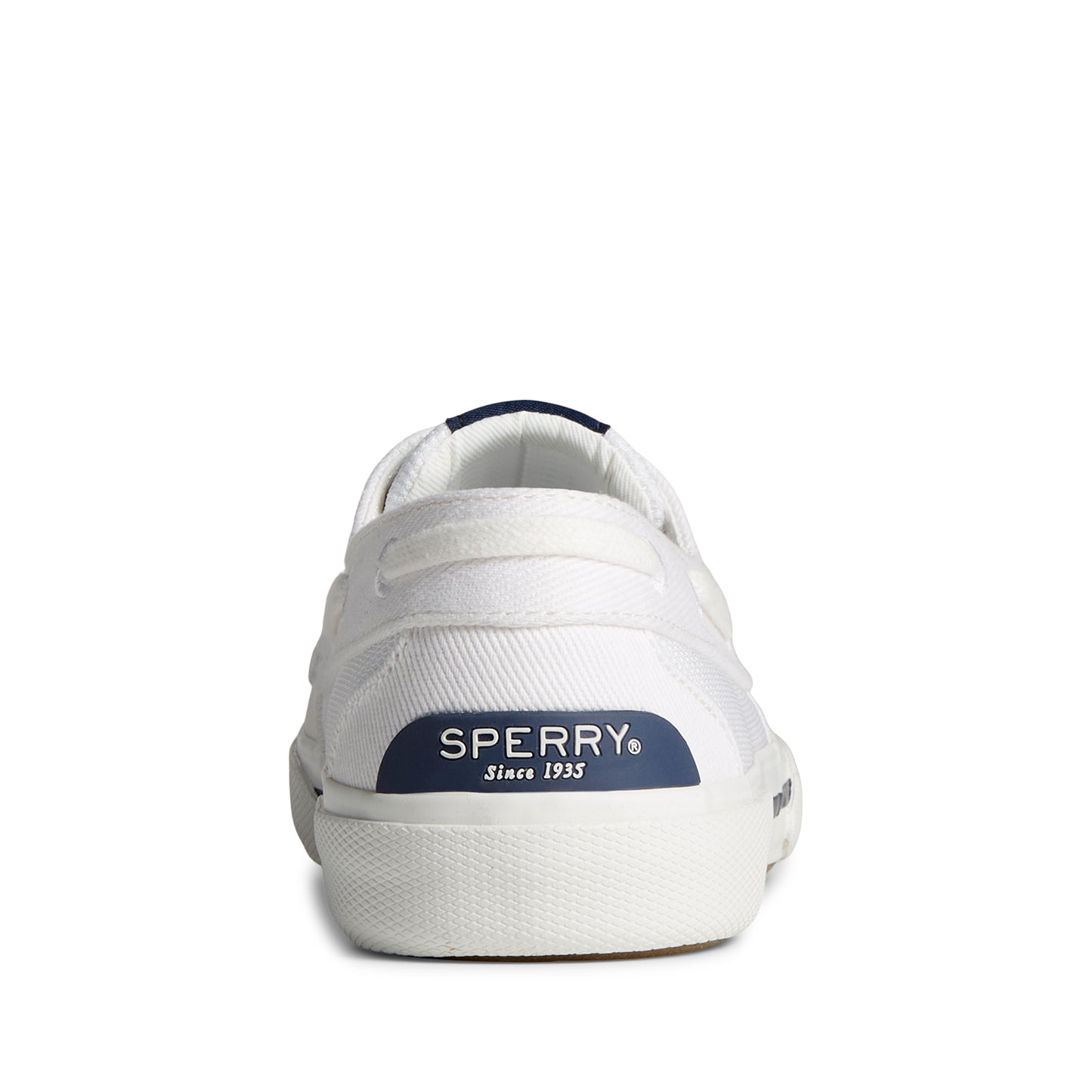 Sperry Women's Pier Wave Washed Heavy Twill Boat Sneakers - White (24F003220)