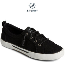 Load image into Gallery viewer, Sperry Women&#39;s SeaCycled™  Pier Wave Baja Sneaker Black (STS88565)

