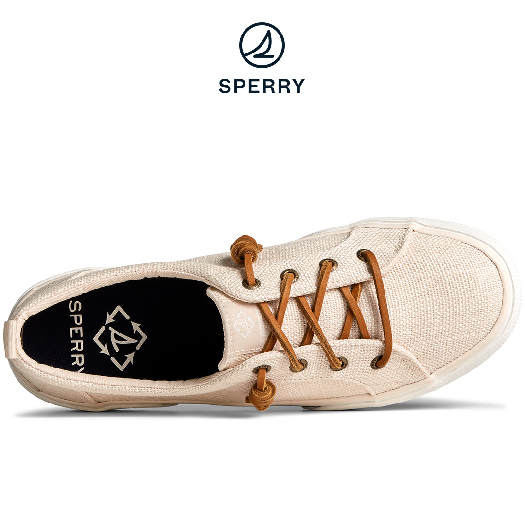 Sperry Women's SeaCycled™  Pier Wave Baja Sneaker Bone (STS88566)