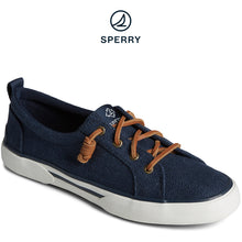 Load image into Gallery viewer, Sperry Women&#39;s SeaCycled™  Pier Wave Baja Sneaker Dress Blues (STS88567)
