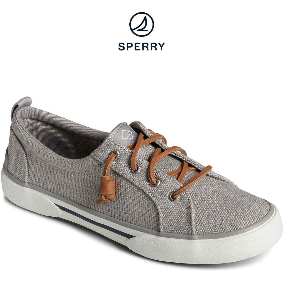 Sperry Women's SeaCycled™  Pier Wave Baja Sneaker Grey (STS88568)