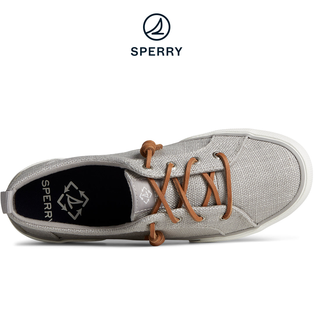 Sperry Women's SeaCycled™  Pier Wave Baja Sneaker Grey (STS88568)