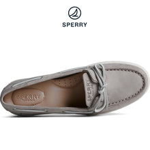 Load image into Gallery viewer, Sperry Women&#39;s Starfish Palm Emboss 1-Eye Boat Shoe Grey (STS88614)
