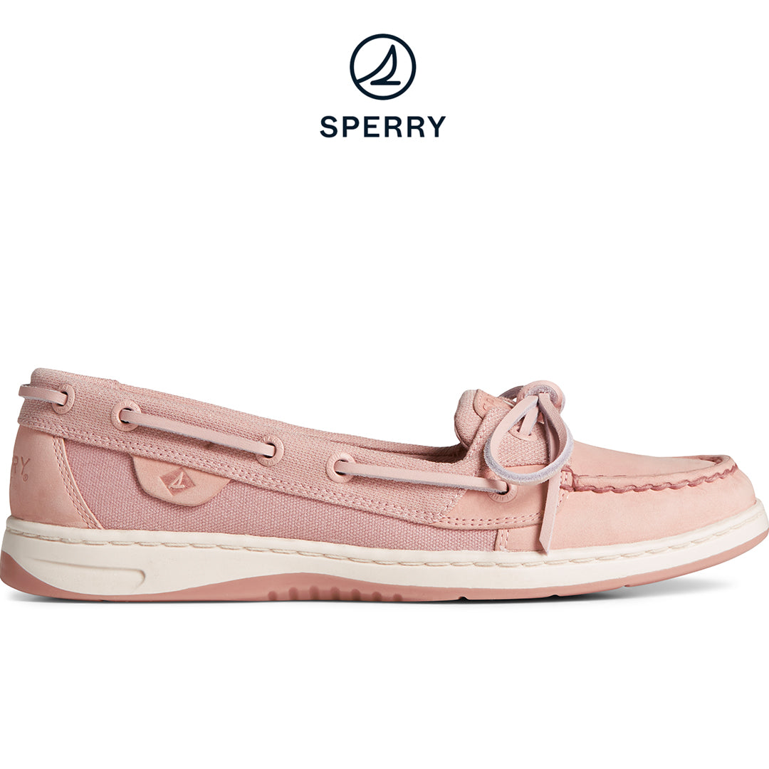 Sperry Women's Angelfish Iridescent Boat Shoe Blush (STS88377)
