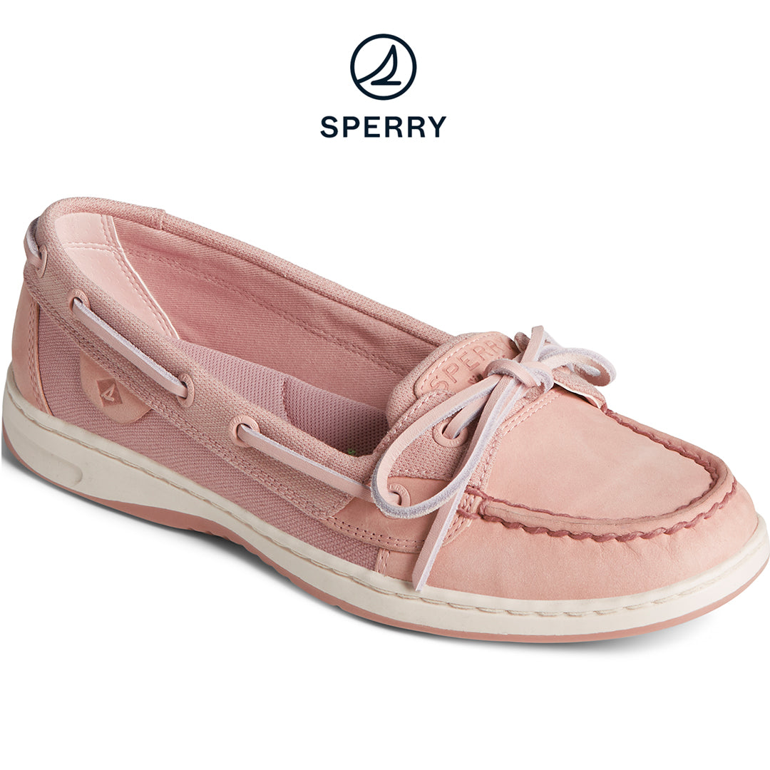 Sperry Women's Angelfish Iridescent Boat Shoe Blush (STS88377)