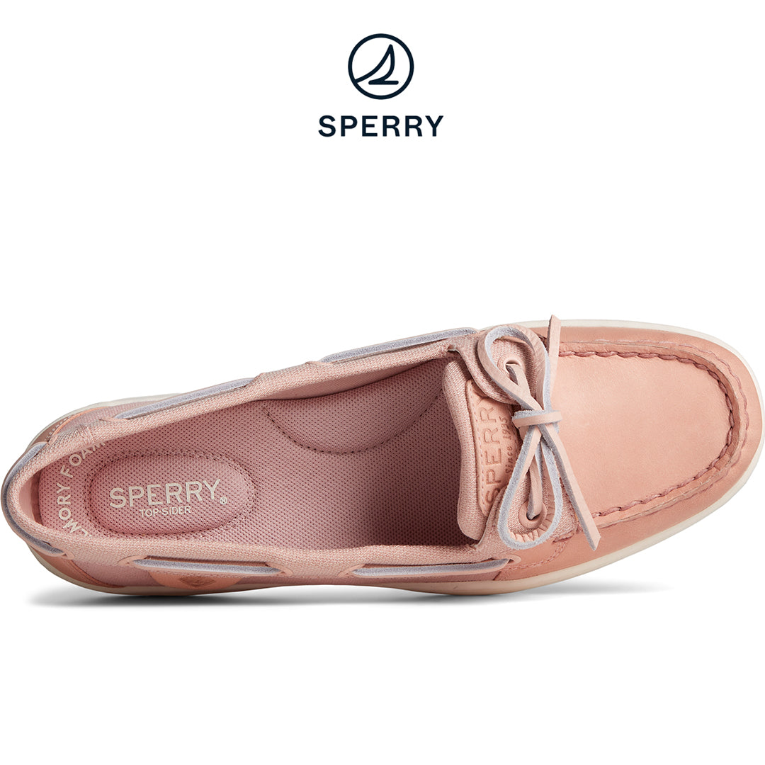 Sperry Women's Angelfish Iridescent Boat Shoe Blush (STS88377)