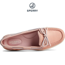 Load image into Gallery viewer, Sperry Women&#39;s Starfish Palm Emboss 1-Eye Boat Shoe Tan (STS88616)
