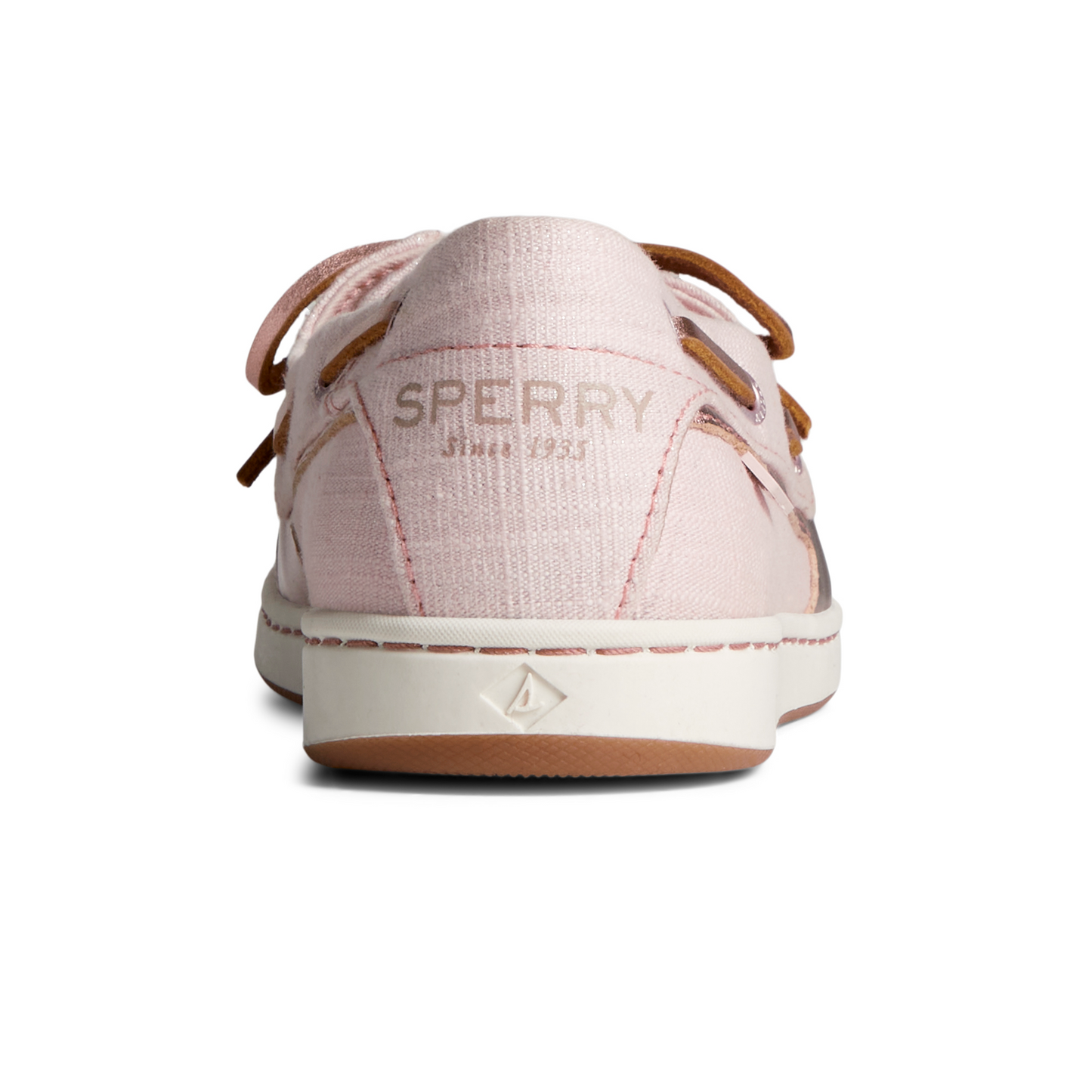 Sperry Women's Starfish Shimmer Boat Shoes - Blush (STS88620)