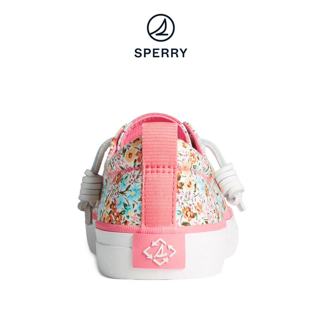 Sperry Women's SeaCycled™ Crest Vibe Floral Sneaker Pink Multi (STS88679)