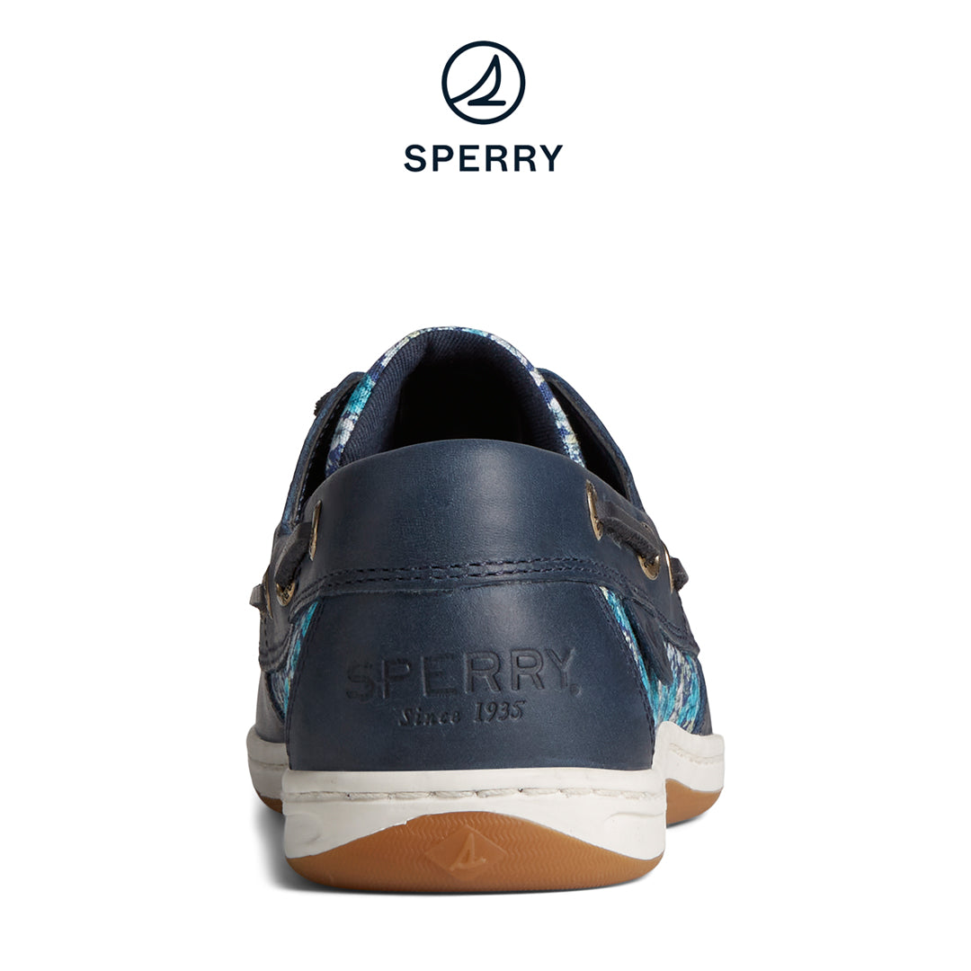 Sperry Women's Koifish Ditsy Floral Boat Shoe Navy (STS88692)