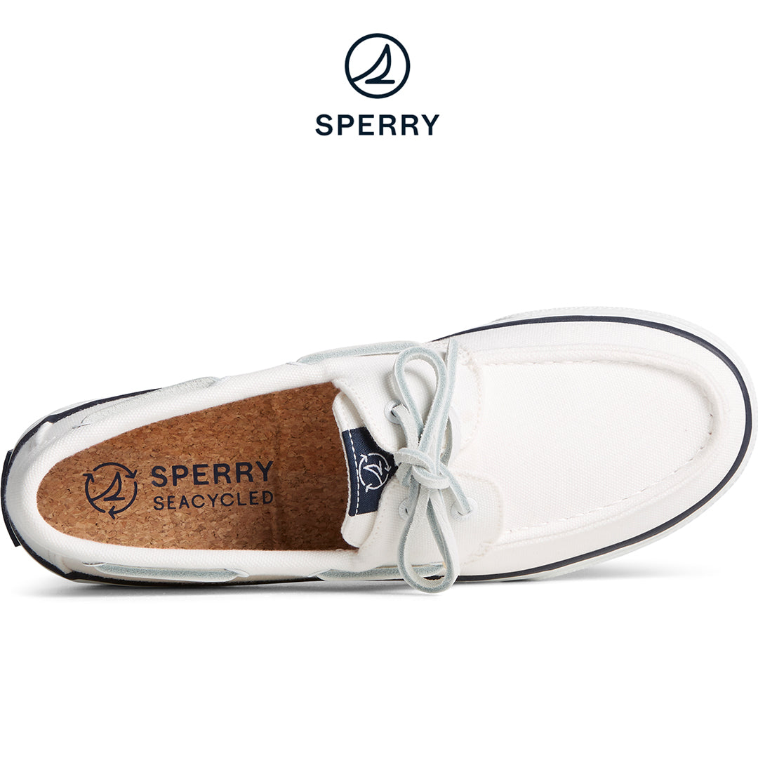 Sperry Women's SeaCycled™ Bahama 2.0 Sneaker White (STS88709)