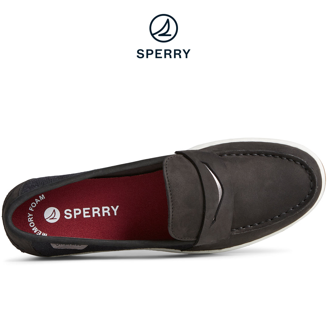 Sperry Women's Coastfish Loafer Black (STS88767)