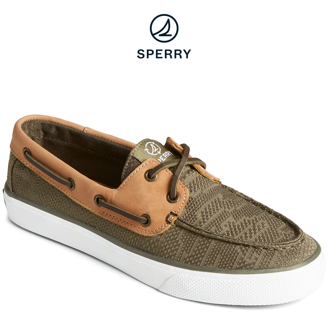 Sperry Women's SeaCycled™ Bahama 2.0 Jacquard Sneaker Olive (STS88857)