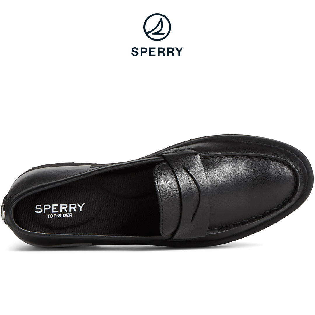 Sperry Women's  Chunky Penny Loafer Black(STS88882)