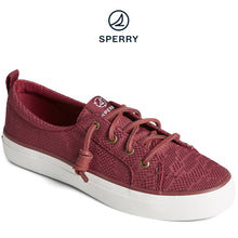 Load image into Gallery viewer, Sperry Women&#39;s SeaCycled™ Crest Vibe Jacquard Sneaker Cordovan (STS88903)
