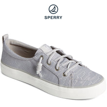 Load image into Gallery viewer, Sperry Women&#39;s SeaCycled™ Crest Vibe Jacquard Sneaker Grey (STS88905)

