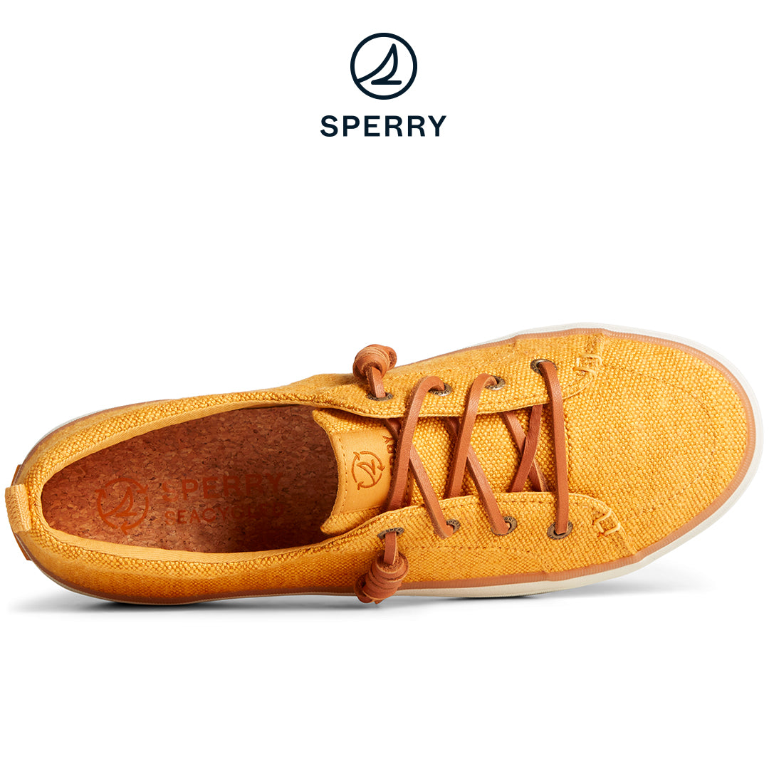 Sperry Women's SeaCycled™ Crest Vibe Baja Sneaker Honey (STS88908)