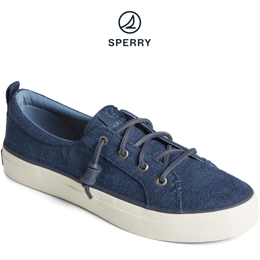 Sperry Women's SeaCycled™ Crest Vibe Baja Sneakers - Blue (STS88910)