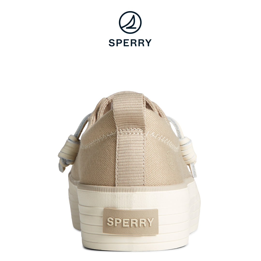 Sperry Women's SeaCycled™ Crest Vibe Platform Sneaker Brown (STS89042)