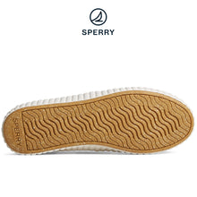 Load image into Gallery viewer, Sperry Women&#39;s SeaCycled™  Pier Wave Platform Resort Boat Sneaker Cream (STS89067)
