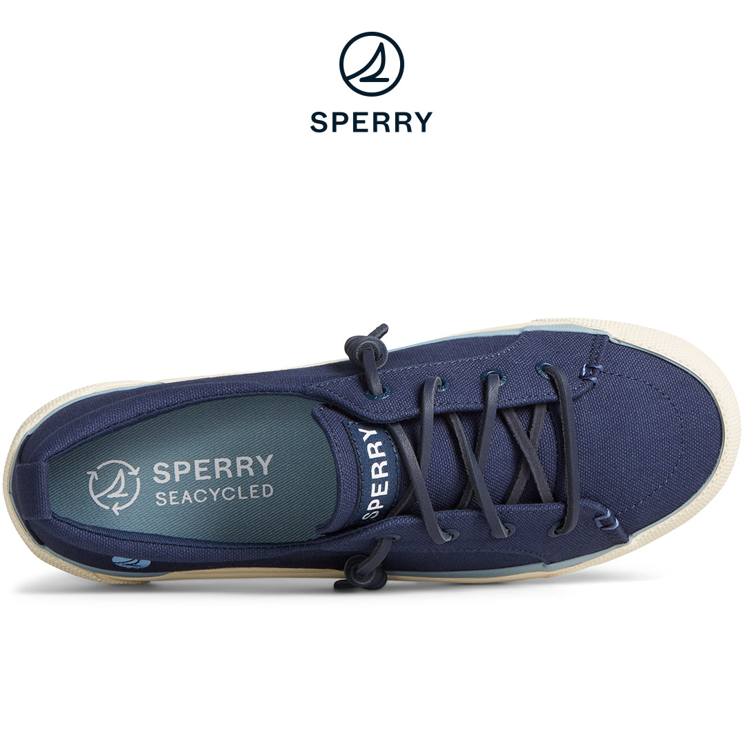 Sperry Women's SeaCycled™ Crest Seaburst Sneaker Navy (STS89090)