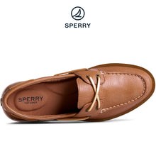 Load image into Gallery viewer, Sperry Women&#39;s Chunky 2-Eye Leather Boat Shoe Tan (STS89096)
