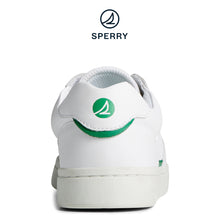Load image into Gallery viewer, Sperry Women&#39;s SeaCycled™ Kona Sneaker White/Green (STS89101)
