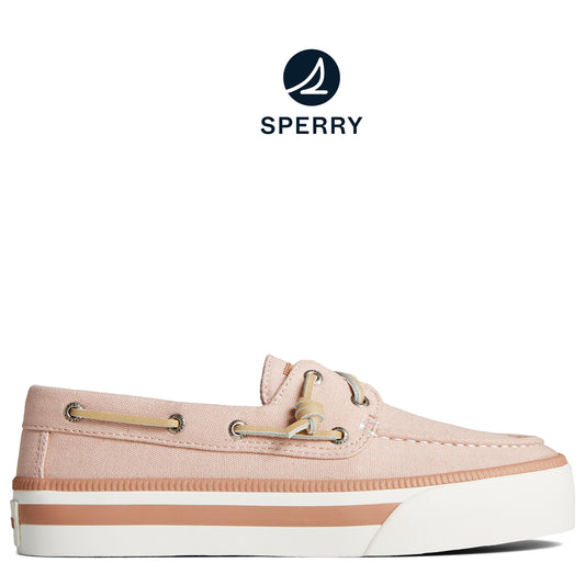 Sperry Women's SeaCycled™ Bahama 3.0 Platform Textile Sneaker Pink (STS89123)