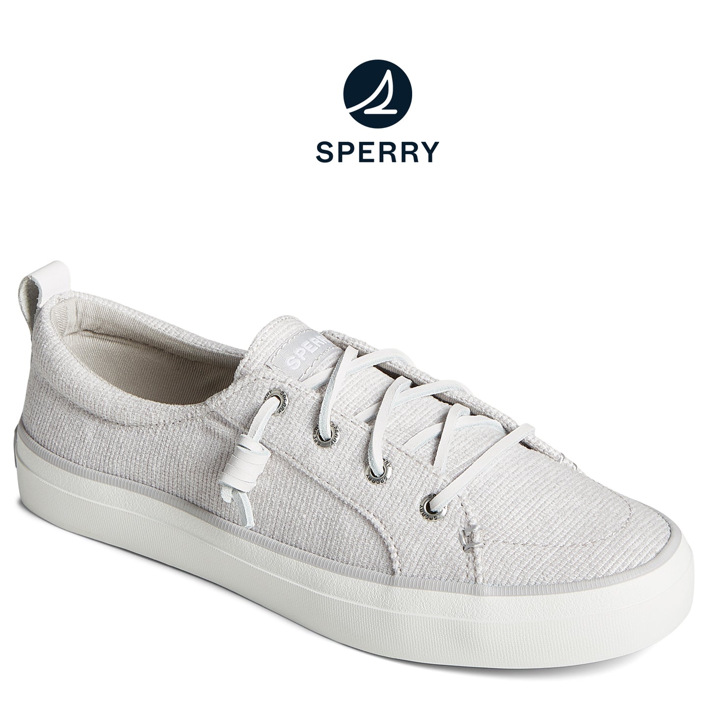Sperry Women's SeaCycled™ Crest Vibe Two-Tone Sneaker Grey (STS89157)