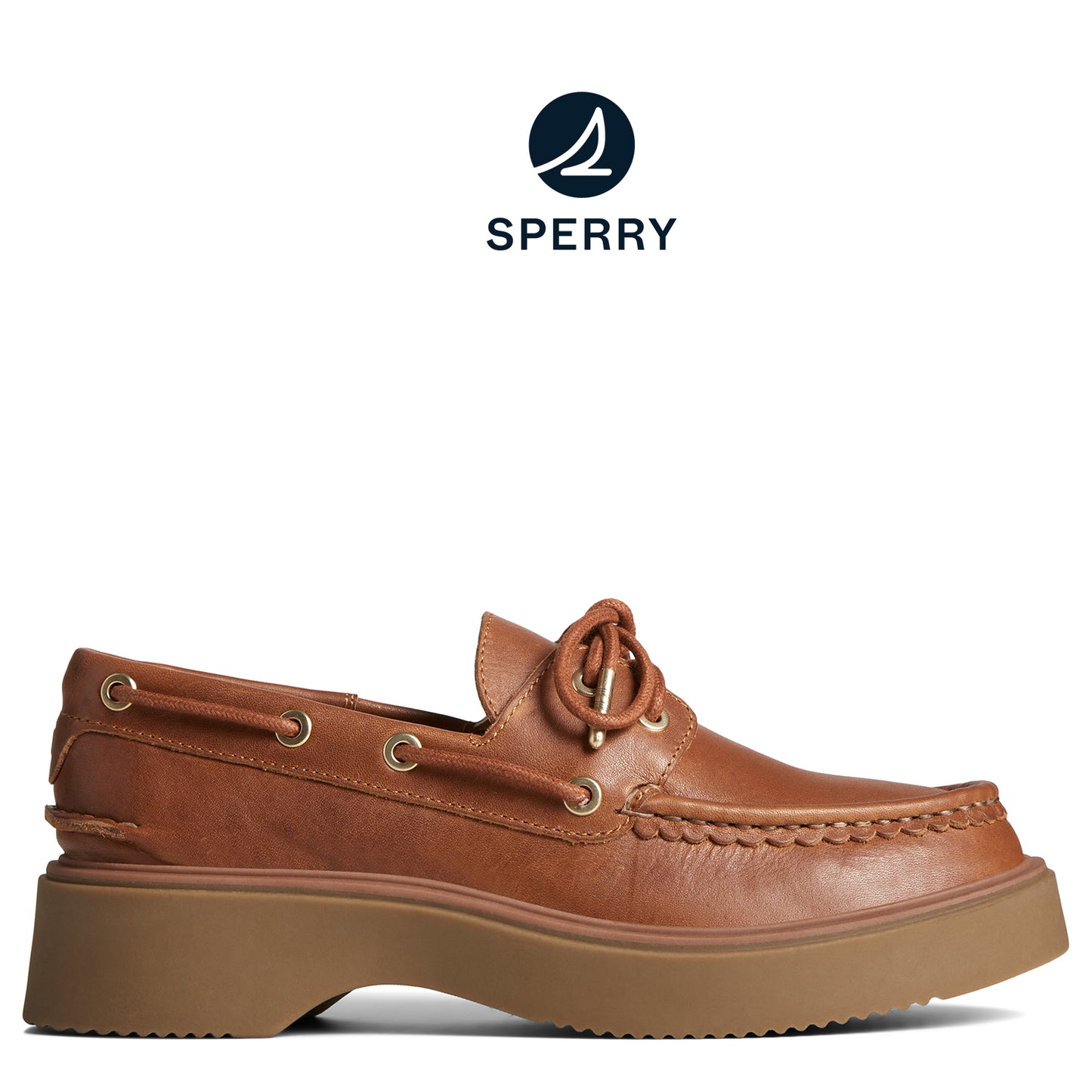 Sperry Women's Bayside Boat Shoe Sahara (STS89211)