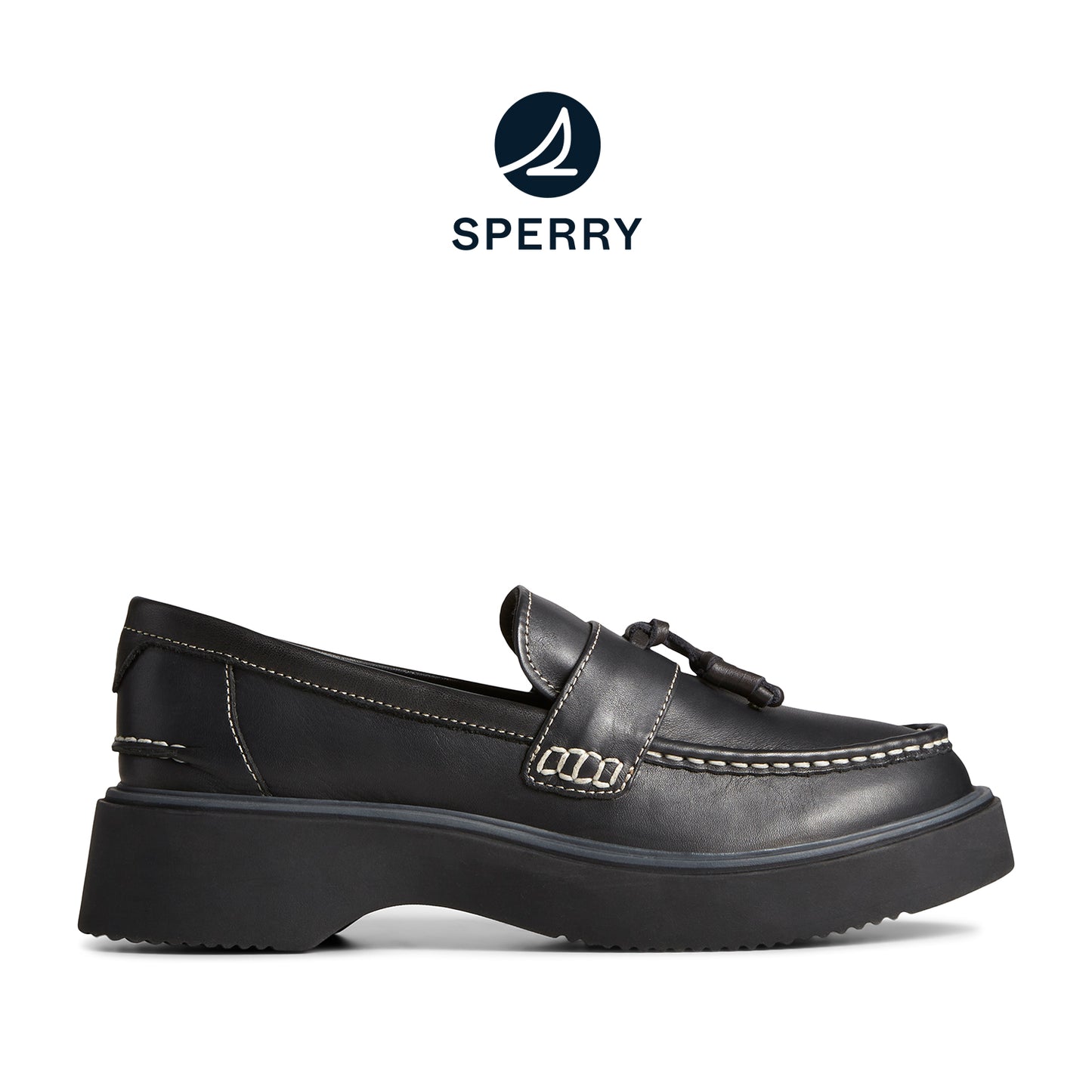 Sperry Women's Bayside Casual Loafers - Black (24F003620)