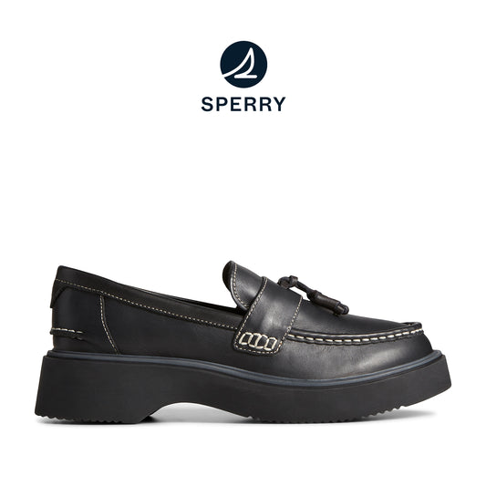 Sperry Women's Bayside Casual Loafers - Black (24F003620)