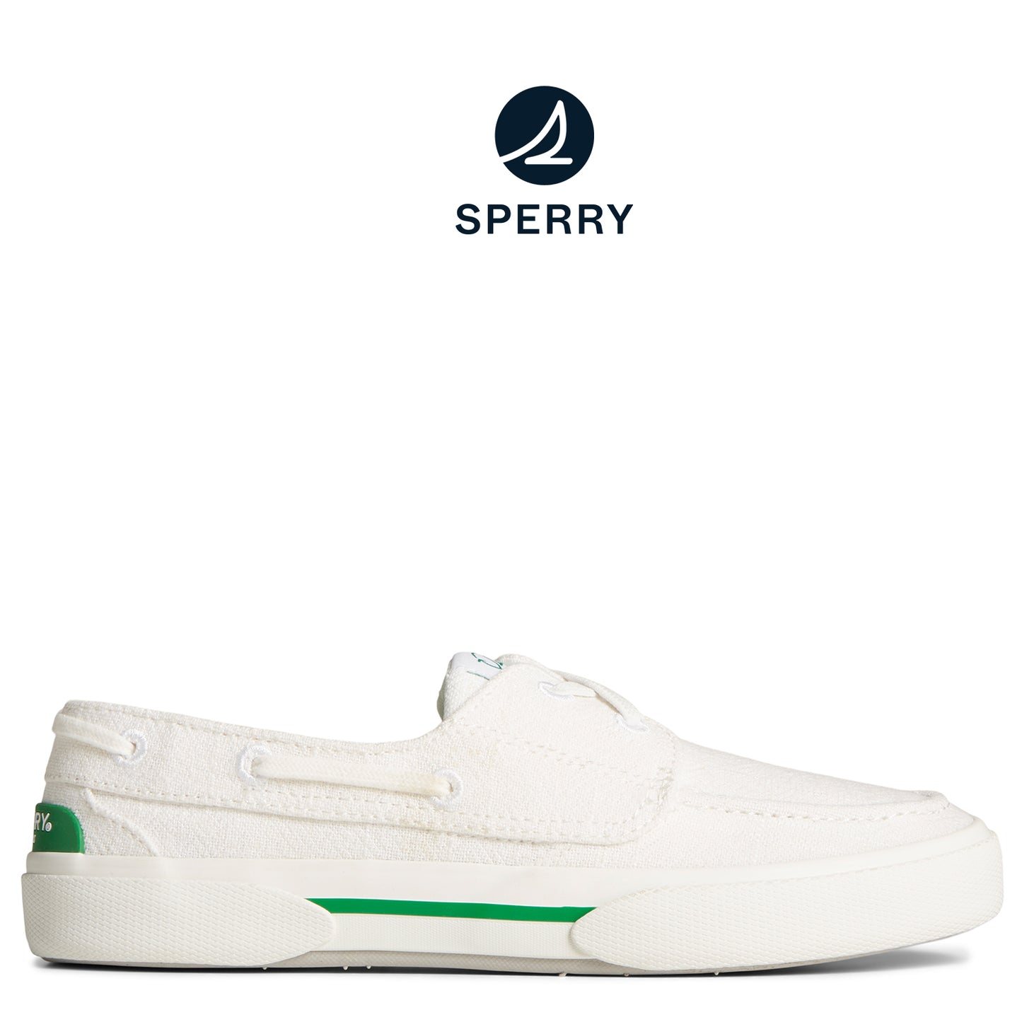 Sperry Women's SeaCycled™ Pier Wave Boat Washed Sneaker White (STS89231)