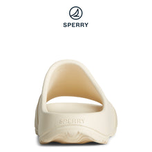 Load image into Gallery viewer, Sperry Women&#39;s Float Slide Tonal Sandal Cream (STS89283)
