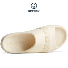 Load image into Gallery viewer, Sperry Women&#39;s Float Slide Tonal Sandal Cream (STS89283)
