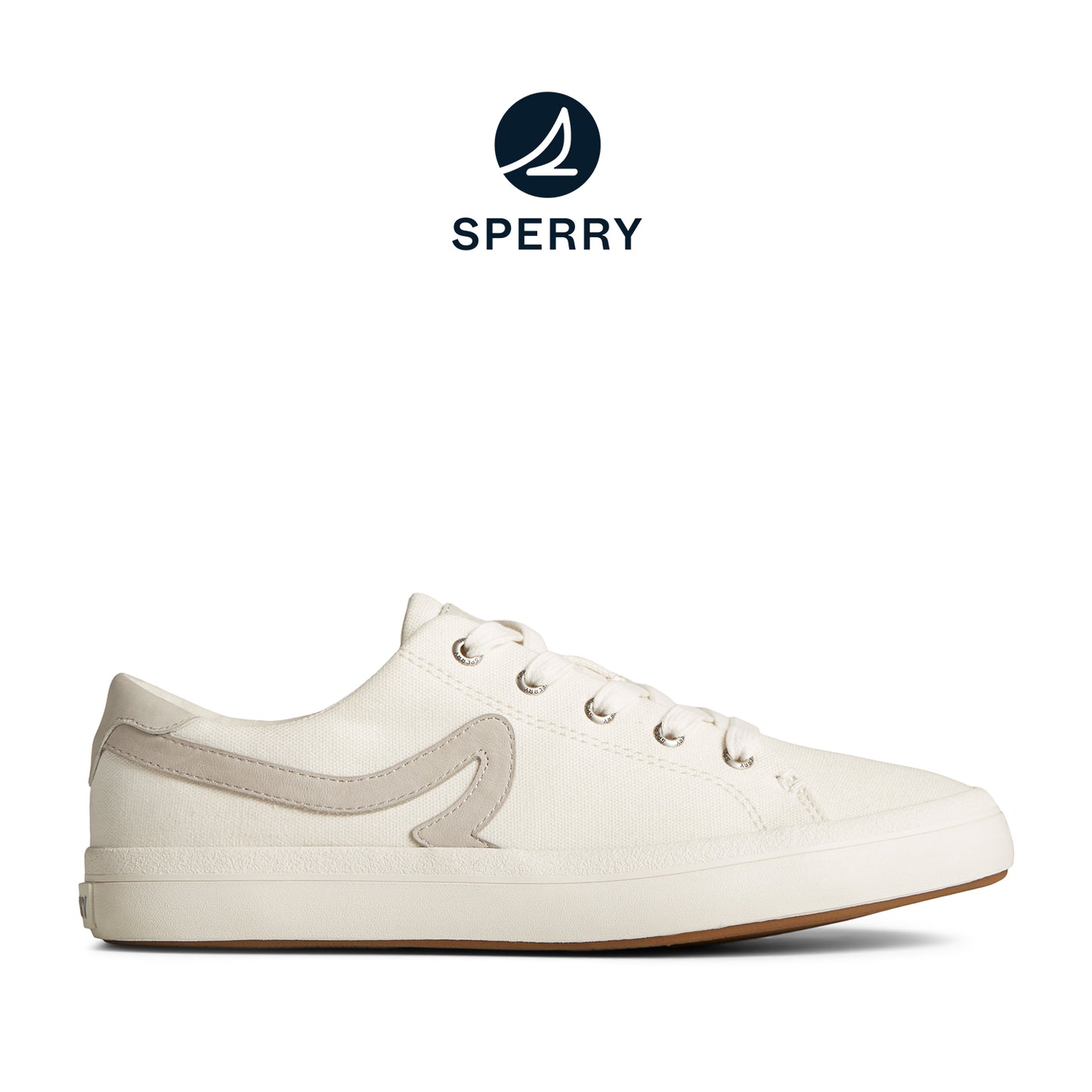Sperry Women's SeaCycled™ Sandy Canvas Sneakers - White (E024F004220)