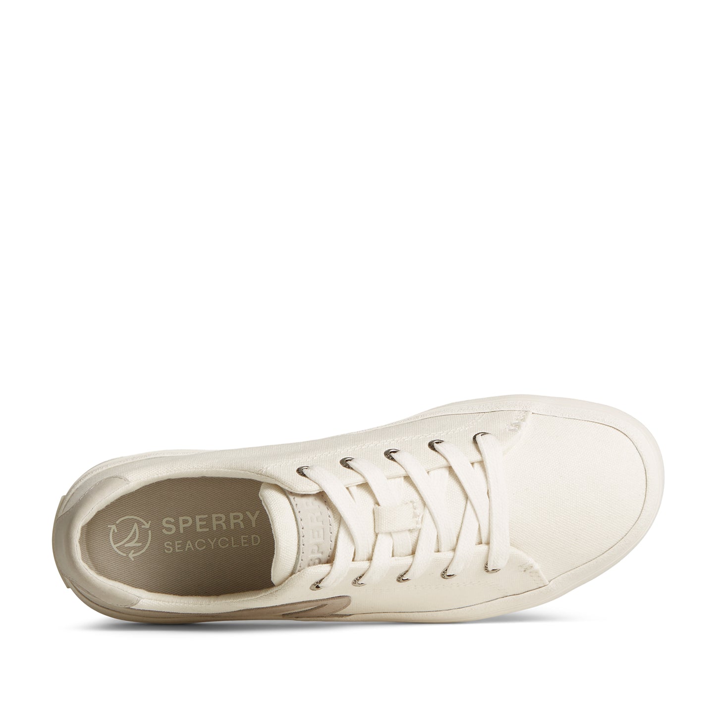 Sperry Women's SeaCycled™ Sandy Canvas Sneakers - White (E024F004220)