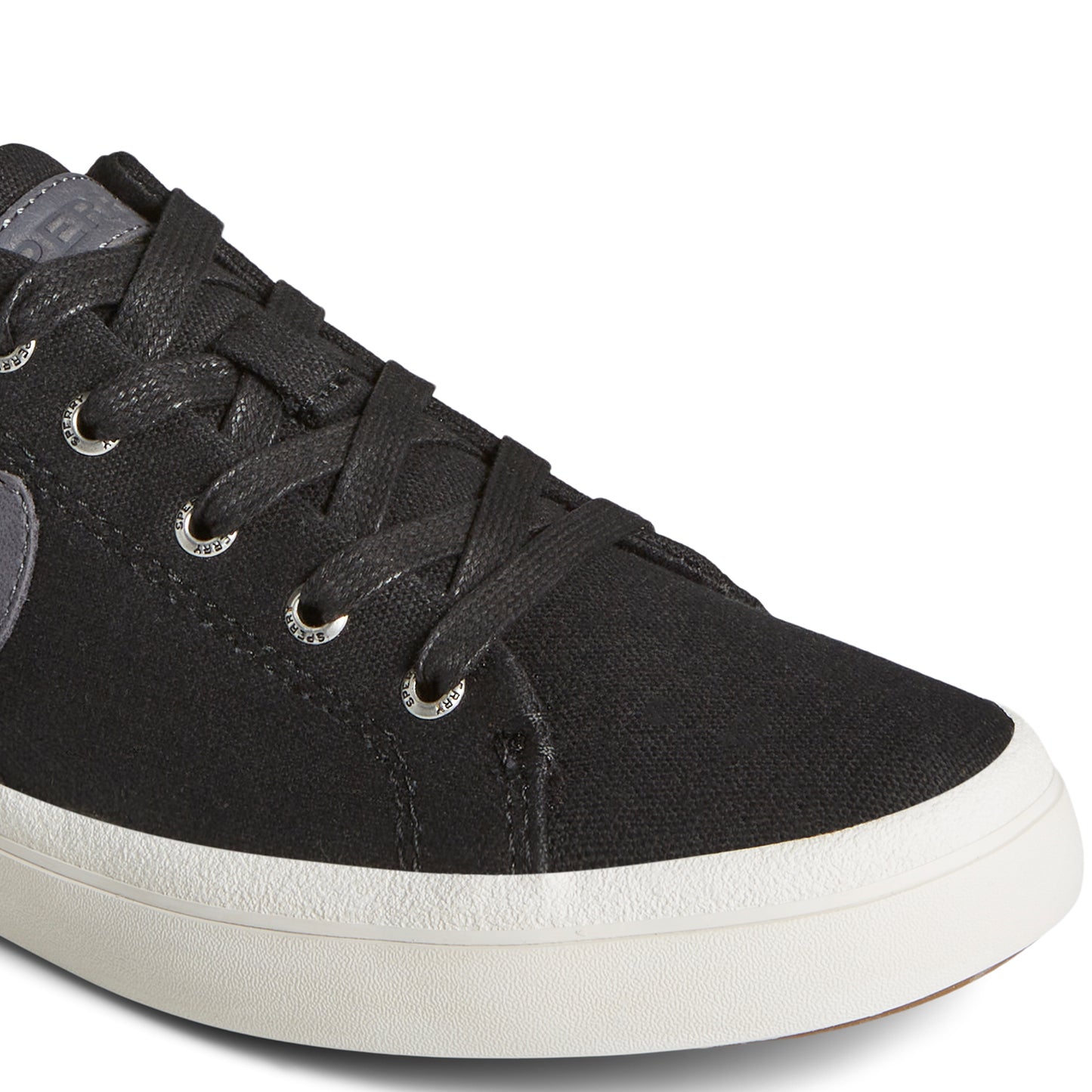 Sperry Women's SeaCycled™ Sandy Canvas Sneakers - Black (24F004320)