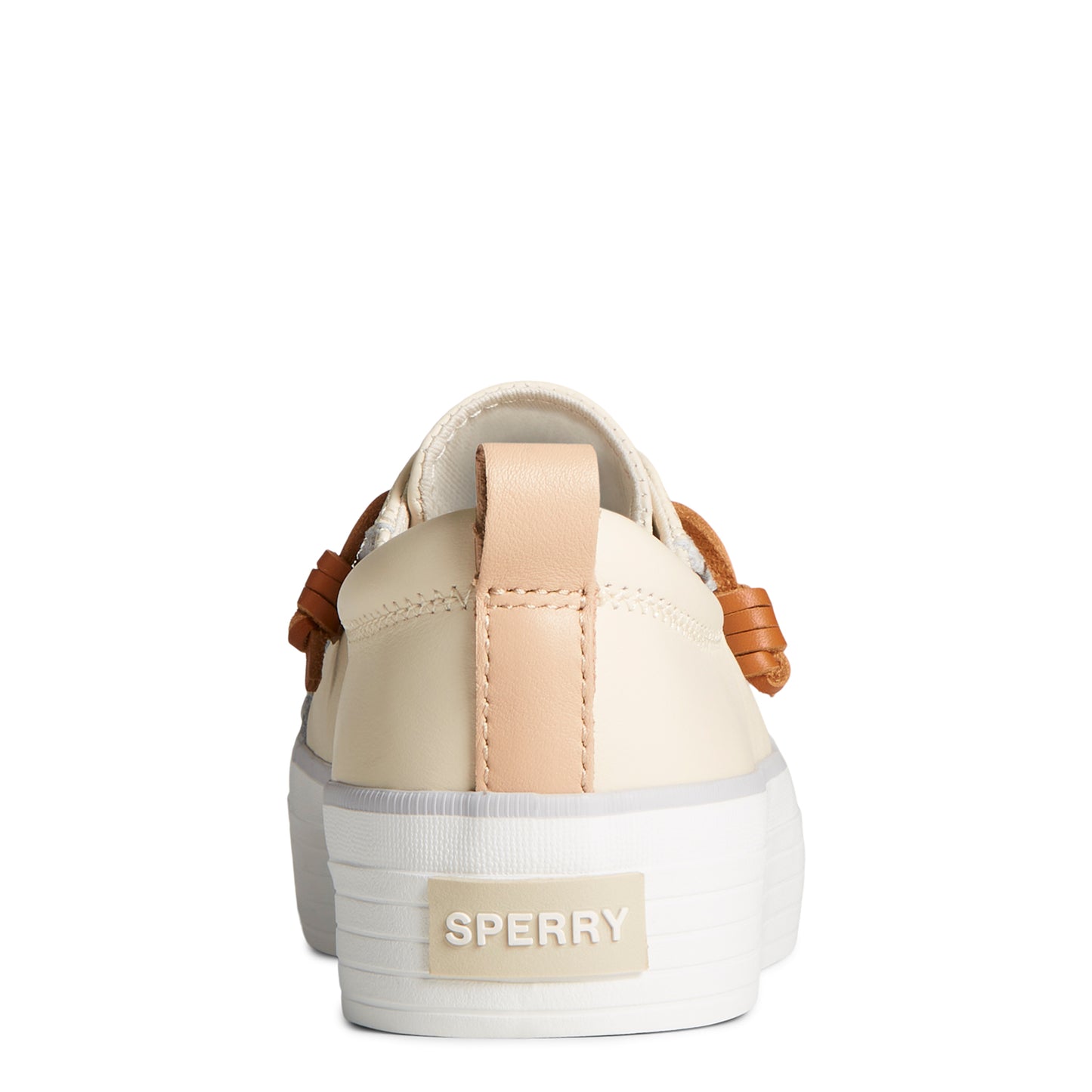 Sperry Women's Crest Vibe Platform Sneaker Bone (STS89602)