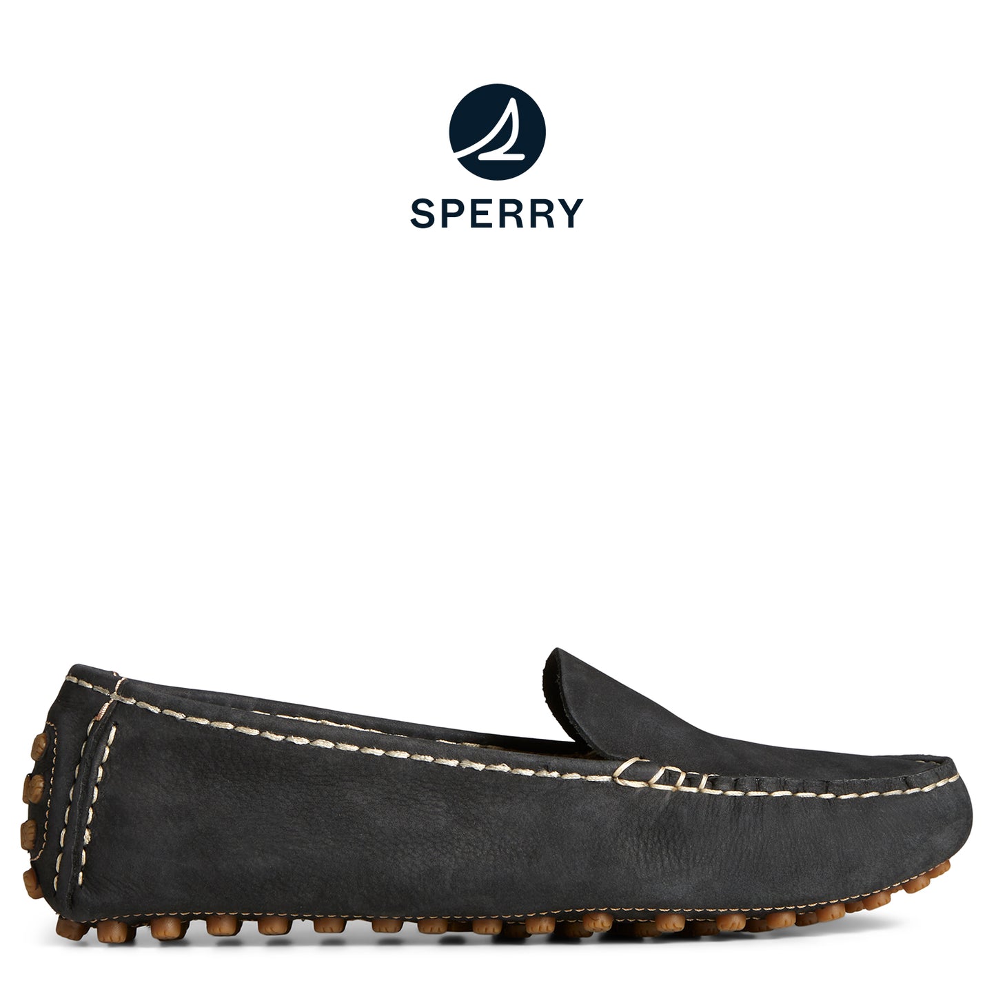 Sperry Women's Port Driving Moc Leather Black (13933864)