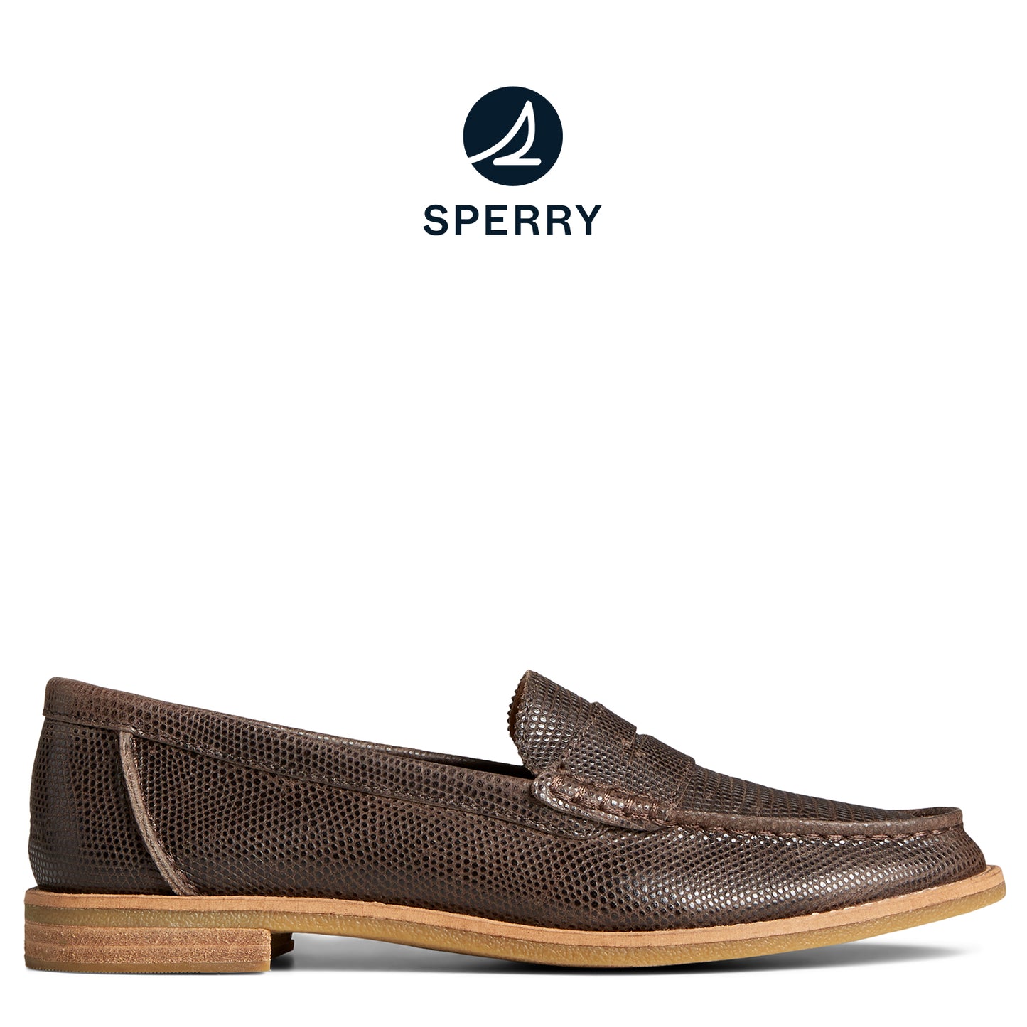 Sperry Women's Seaport Casual Penny Loafers - Brown (STS89634)