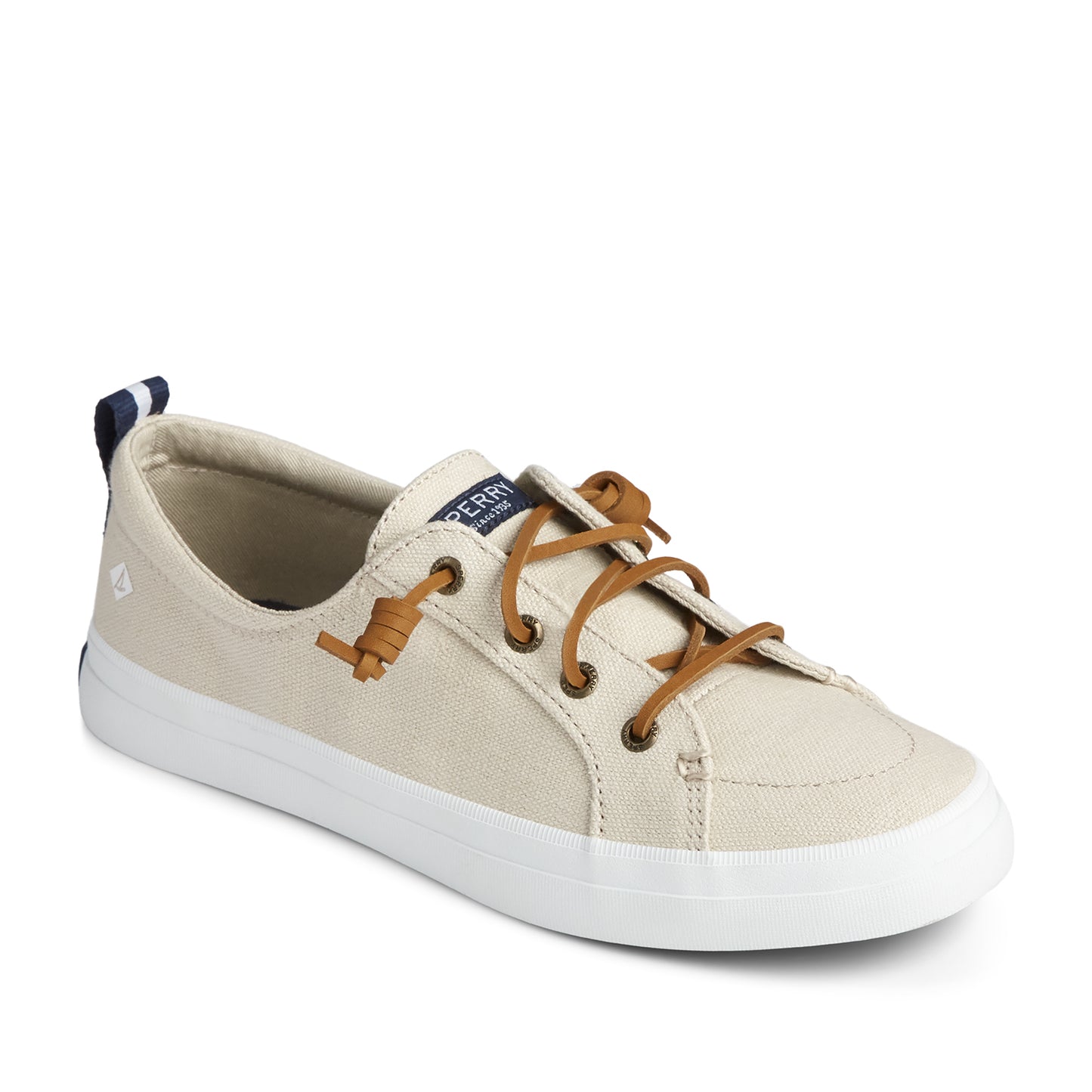 Sperry Women's Crest Vibe Boat Sneakers - Oat (L139340470)