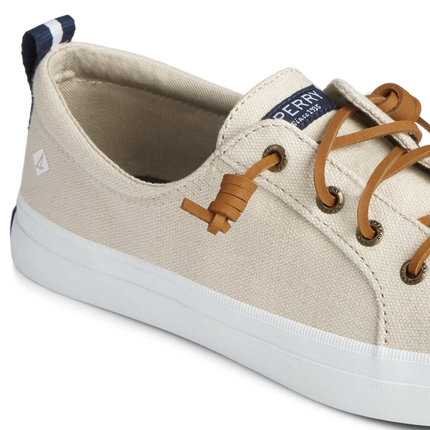 Sperry Women's Crest Vibe Boat Sneakers - Oat (L139340470)
