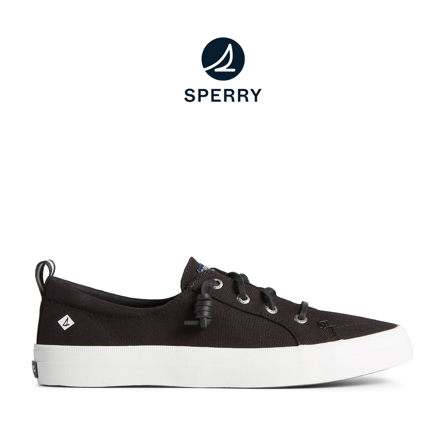 Sperry Women's Crest Vibe Sneakers - Black (L139341290)