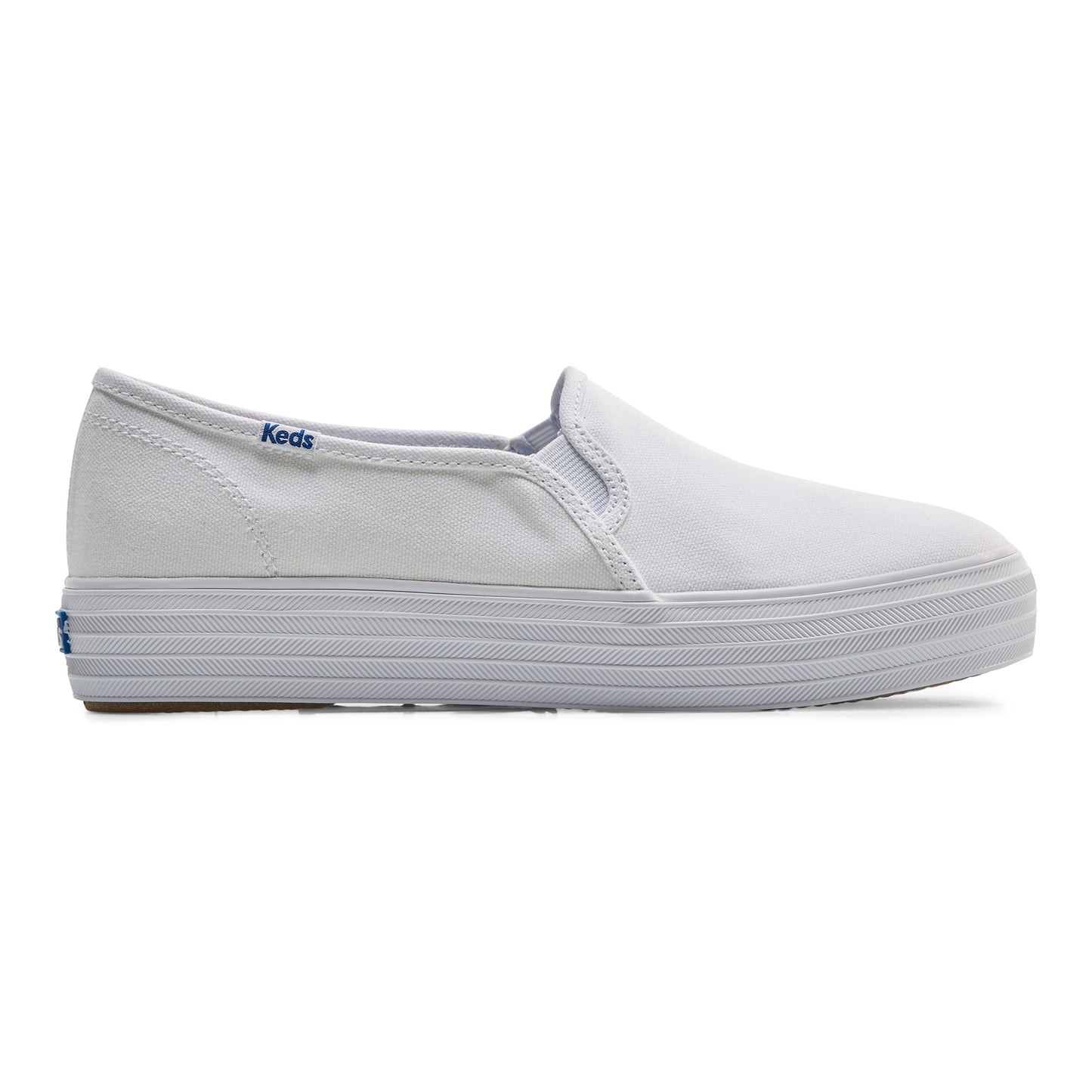 Keds Women's Triple Decker Canvas White (WF67006)