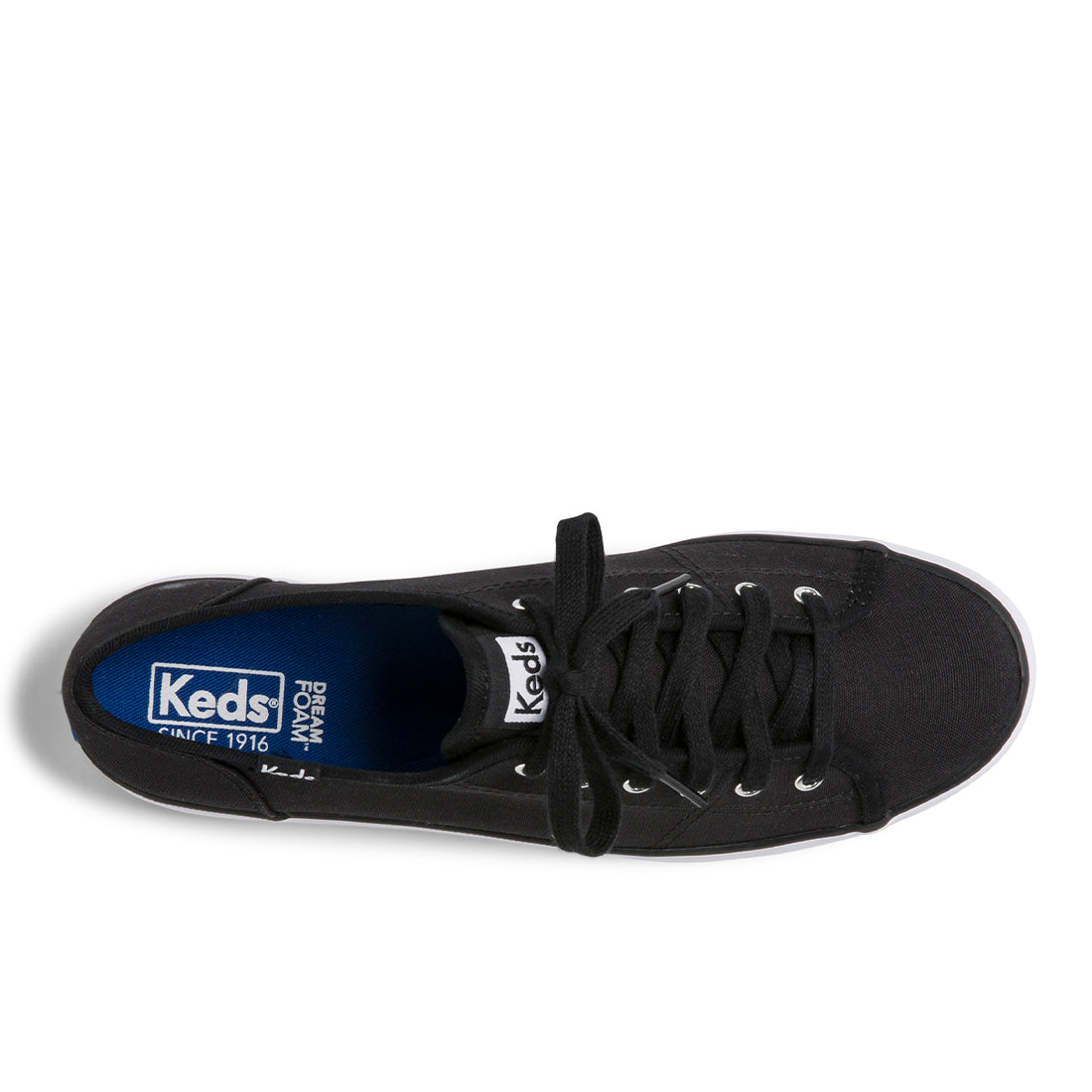 Keds Women's  Kickstart Black Wf54684